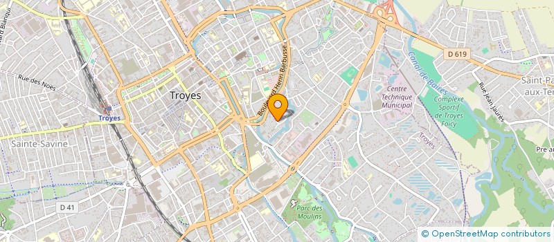 localisation de l'entreprise MADAME JULIE KUMAR  TROYES