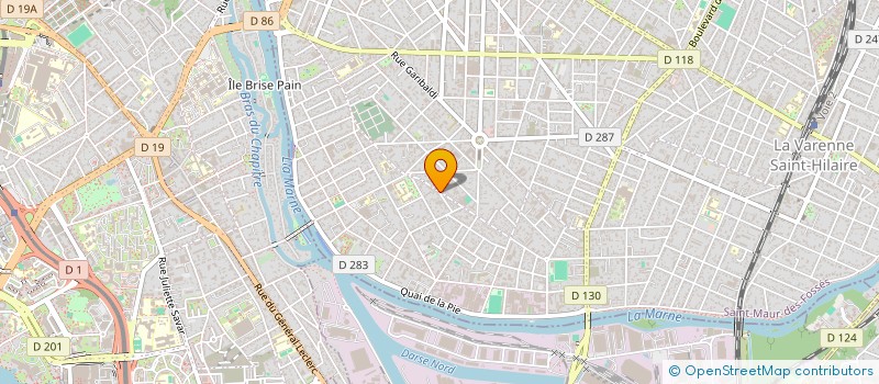 localisation de l'entreprise MADAME JULIE KYNDT à SAINT-MAUR-DES-FOSSES