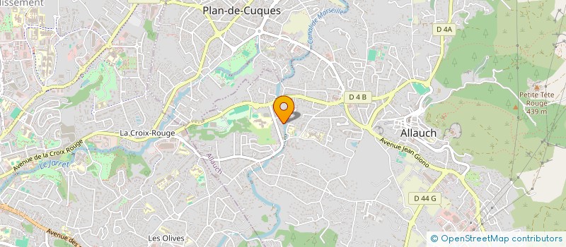 localisation de l'entreprise MADAME JULIE LA TELA  ALLAUCH