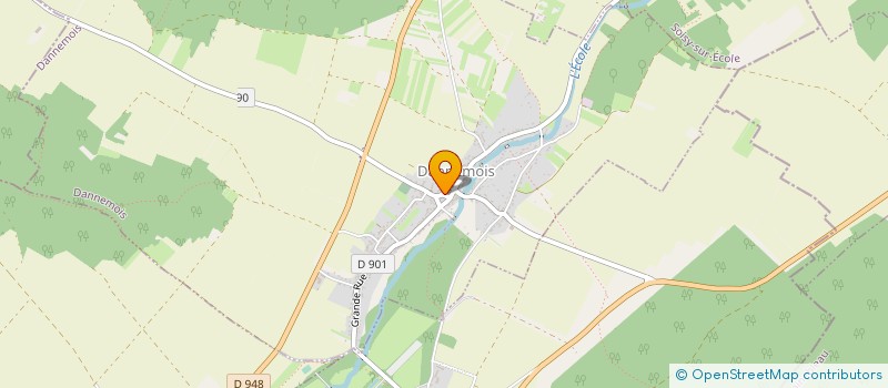 localisation de l'entreprise MADAME JULIE LAFOND à COURANCES