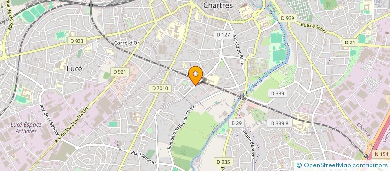 localisation de l'entreprise MADAME JULIE LAGNIER à CHARTRES