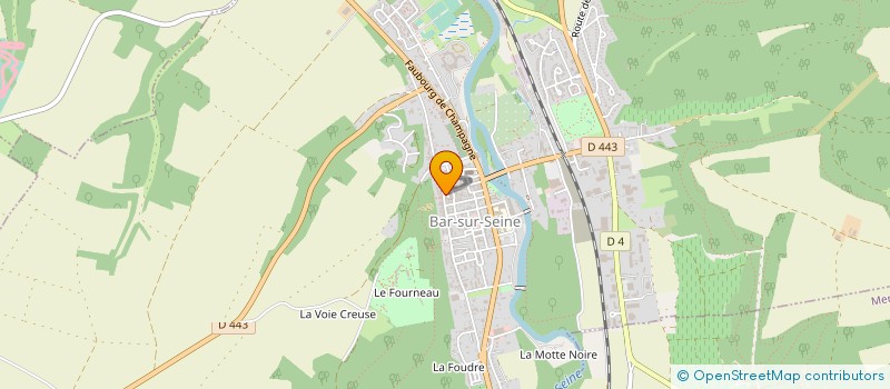 localisation de l'entreprise MADAME JULIE LALLEMENT  BAR-SUR-SEINE