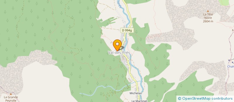 localisation de l'entreprise MADAME JULIE LAMASSE  CERVIERES