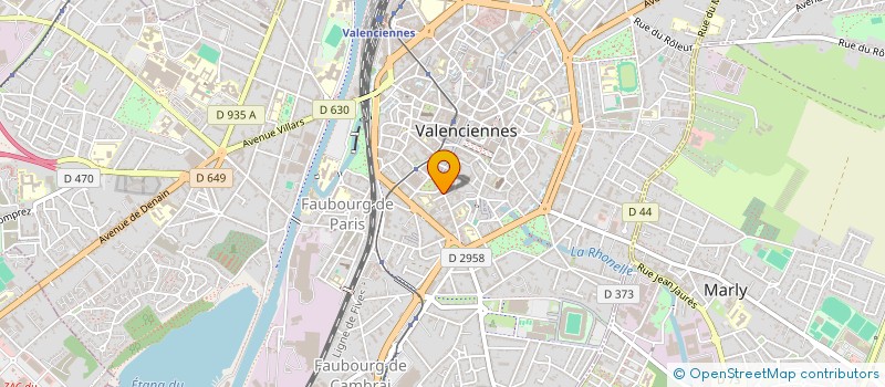 localisation de l'entreprise MADAME JULIE LAMBERT à VALENCIENNES