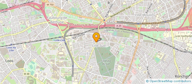 localisation de l'entreprise MADAME JULIE LAMBERT COUCOT  ROUBAIX