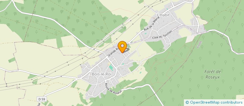 localisation de l'entreprise MADAME JULIE LANCHANTIN à BOIS-LE-ROI