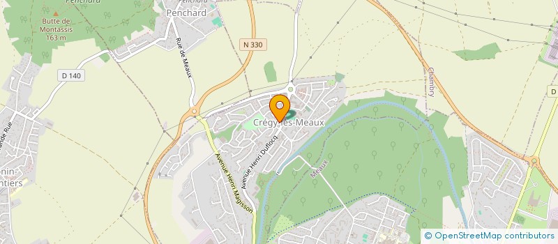 localisation de l'entreprise MADAME JULIE LANGLAIS  CREGY-LES-MEAUX