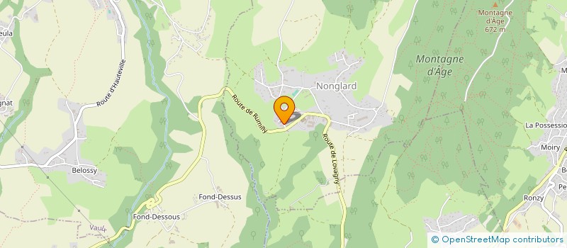 localisation de l'entreprise MADAME JULIE LAPERGUE  NONGLARD