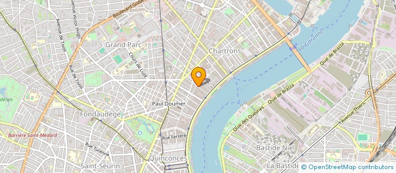 localisation de l'entreprise MADAME JULIE LAPORTE  BORDEAUX