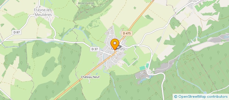 localisation de l'entreprise MADAME JULIE LARSONNIER  MONTMIREY-LE-CHATEAU