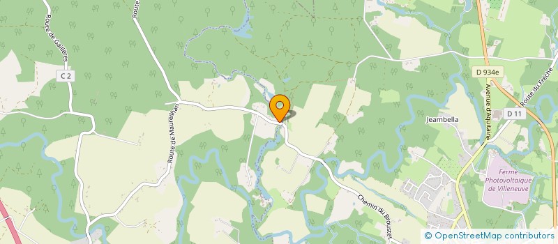 localisation de l'entreprise MADAME JULIE LASNIER  SAINT-JUSTIN