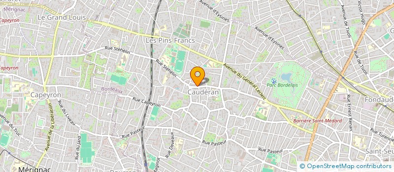 localisation de l'entreprise MADAME JULIE LASSALLE  BORDEAUX