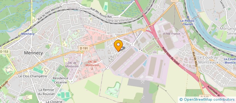 localisation de l'entreprise MADAME JULIE LASSEIGNE  ORMOY