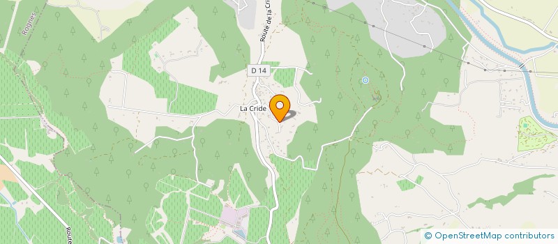 localisation de l'entreprise MADAME JULIE LASTMANN  LE PUY-SAINTE-REPARADE