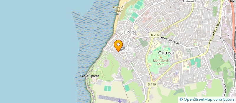 localisation de l'entreprise MADAME JULIE LATTAIGNANT  LE PORTEL