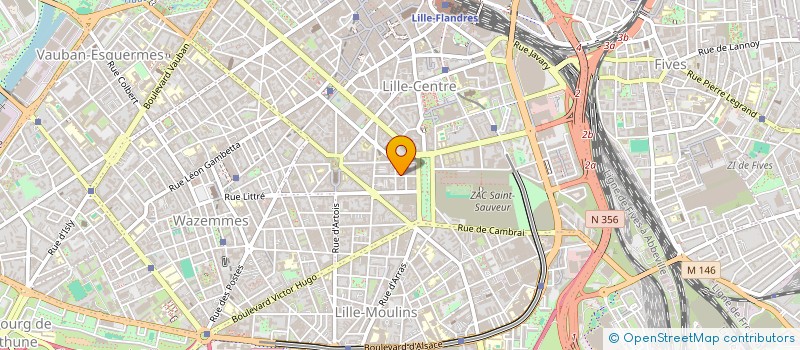 localisation de l'entreprise MADAME JULIE LAURY à LILLE