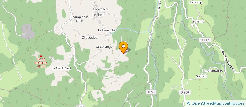 localisation de l'entreprise MADAME JULIE LAUTERBACH  SAINT-JEAN-DES-OLLIERES