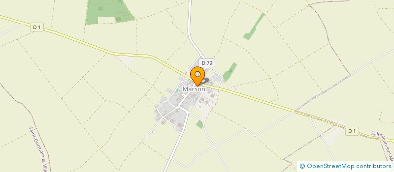 localisation de l'entreprise MADAME JULIE LAUVAUX  MARSON