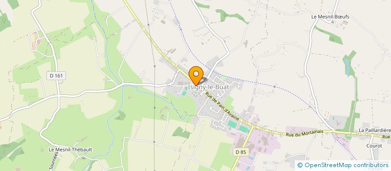 localisation de l'entreprise MADAME JULIE LAVARDE  ISIGNY-LE-BUAT