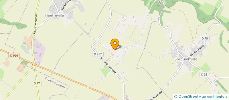 localisation de l'entreprise MADAME JULIE LAVENU  YPREVILLE-BIVILLE