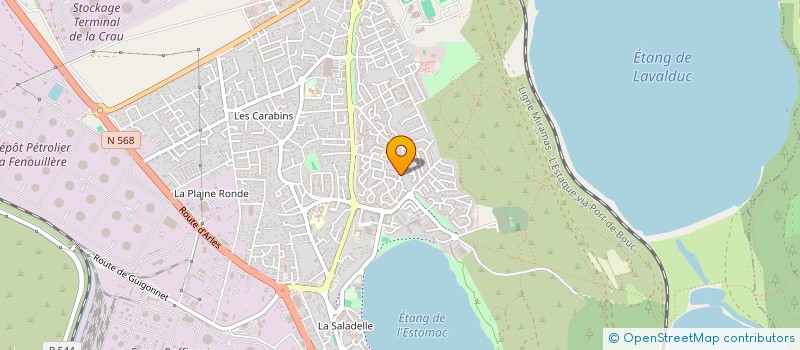 localisation de l'entreprise MADAME JULIE LAVOT-MADDALENA  FOS-SUR-MER