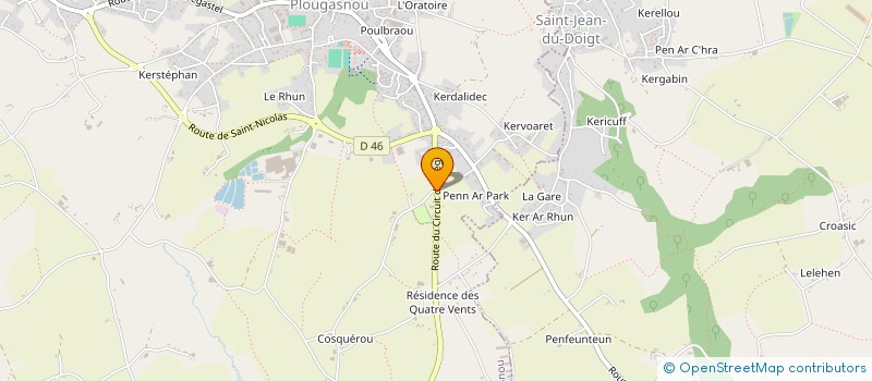 localisation de l'entreprise MADAME JULIE LE CAM  MURES