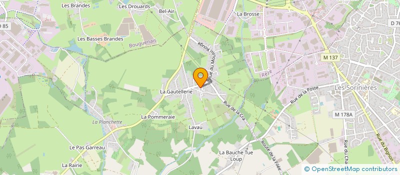 localisation de l'entreprise MADAME JULIE LE CARS  PONT-SAINT-MARTIN