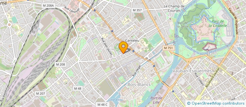 localisation de l'entreprise MADAME JULIE LE DANTEC à LILLE