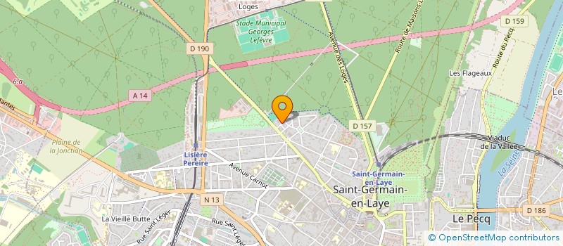 localisation de l'entreprise MADAME JULIE LE GLATIN à SAINT-GERMAIN-EN-LAYE