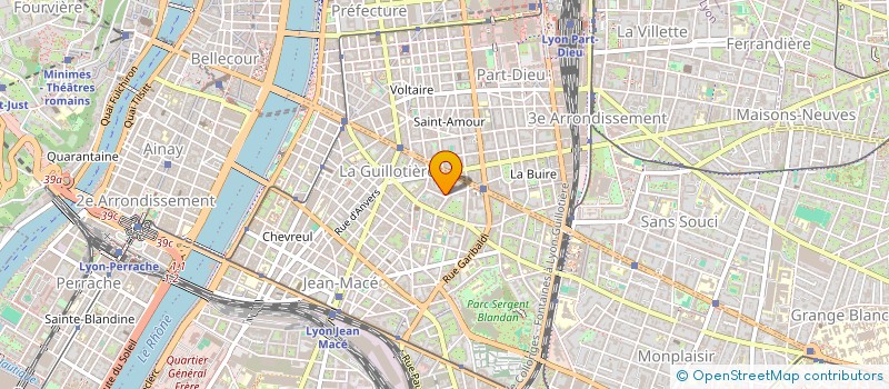 localisation de l'entreprise MADAME JULIE LE GRAND  LYON