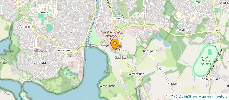 localisation de l'entreprise MADAME JULIE LE GUHENNEC à VANNES