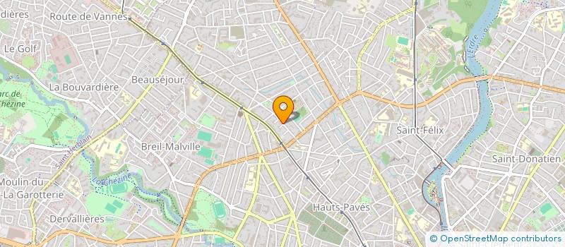 localisation de l'entreprise MADAME JULIE LE JEUNE à NANTES