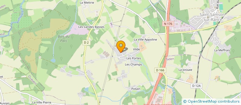 localisation de l'entreprise MADAME JULIE LE LOUET à TADEN