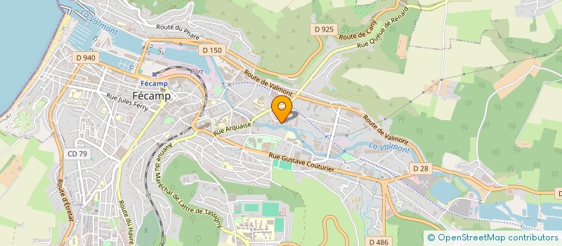 localisation de l'entreprise MADAME JULIE LE MONNIER  LE HAVRE