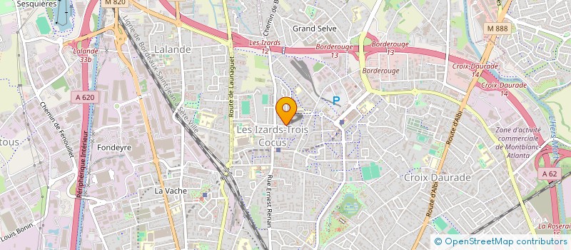 localisation de l'entreprise MADAME JULIE LE NAGARD à TOULOUSE