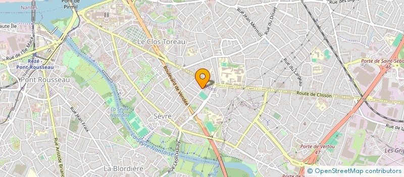 localisation de l'entreprise MADAME JULIE LE PESQ  NANTES