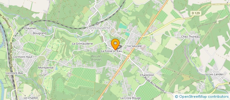 localisation de l'entreprise MADAME JULIE LEFEBVRE  FONTCOUVERTE