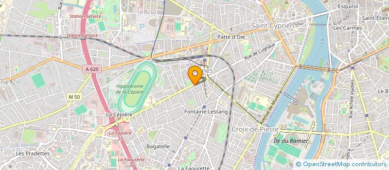 localisation de l'entreprise MADAME JULIE LEFEBVRE  TOULOUSE