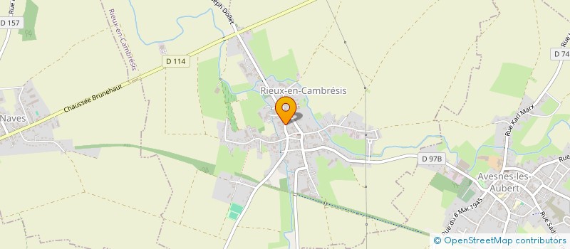 localisation de l'entreprise MADAME JULIE LEFEBVRE  RIEUX-EN-CAMBRESIS