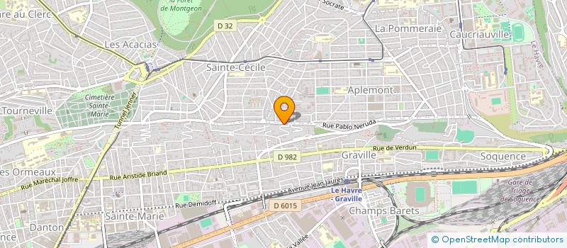 localisation de l'entreprise MADAME JULIE LEGALLAIS  LE HAVRE