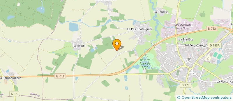 localisation de l'entreprise MADAME JULIE LEGARLANTEZECK  LEGE