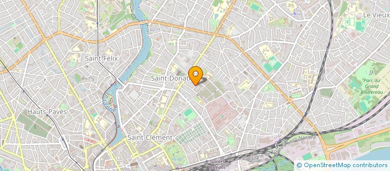 localisation de l'entreprise MADAME JULIE LEGRAND  NANTES