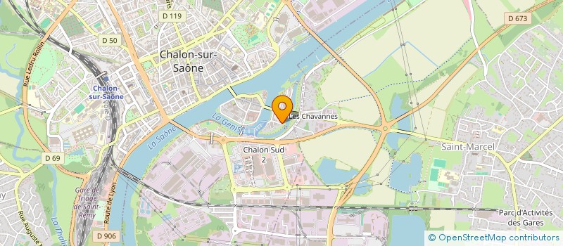 localisation de l'entreprise MADAME JULIE LEGROS à CHALON-SUR-SAONE