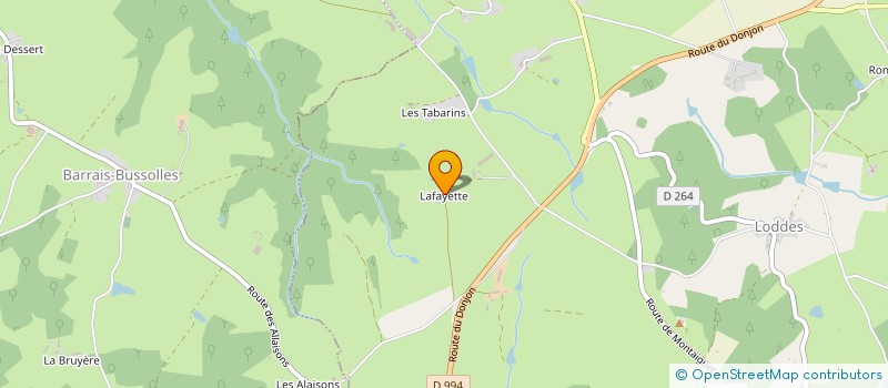 localisation de l'entreprise MADAME JULIE LEMAGNEN-SCHMALTZ  LODDES