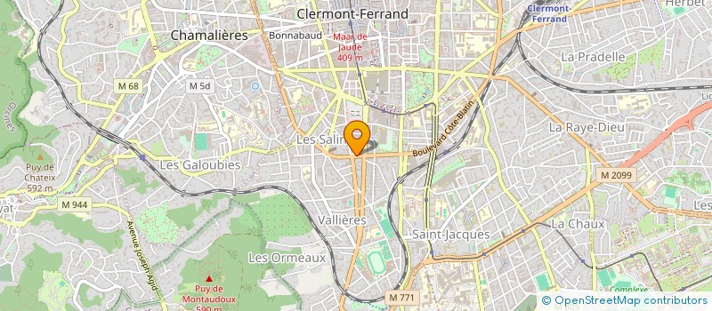 localisation de l'entreprise MADAME JULIE LEMAIRE  CLERMONT-FERRAND