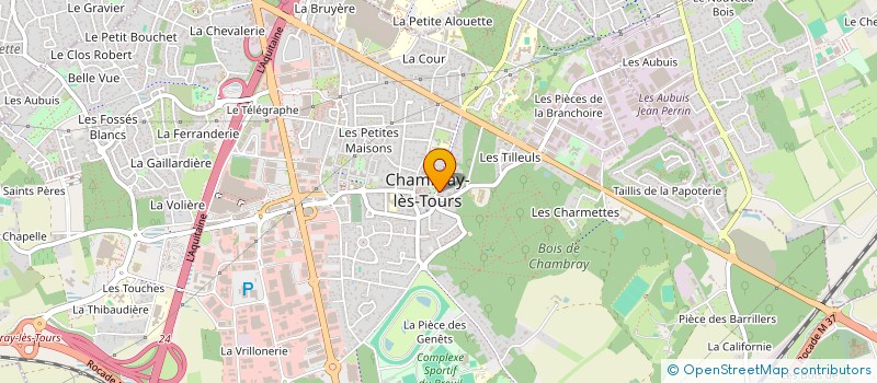 localisation de l'entreprise MADAME JULIE LEMARCHAND  CHAMBRAY-LES-TOURS