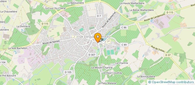 localisation de l'entreprise MADAME JULIE LEMPERIERE  CHAUMES-EN-RETZ