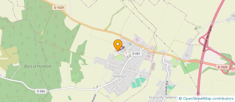 localisation de l'entreprise MADAME JULIE LENAIN  HOLNON