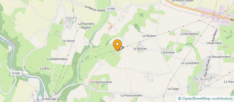 localisation de l'entreprise MADAME JULIE LENNE  ISIGNY-LE-BUAT