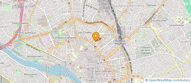 localisation de l'entreprise MADAME JULIE LEPINARD  TOULOUSE